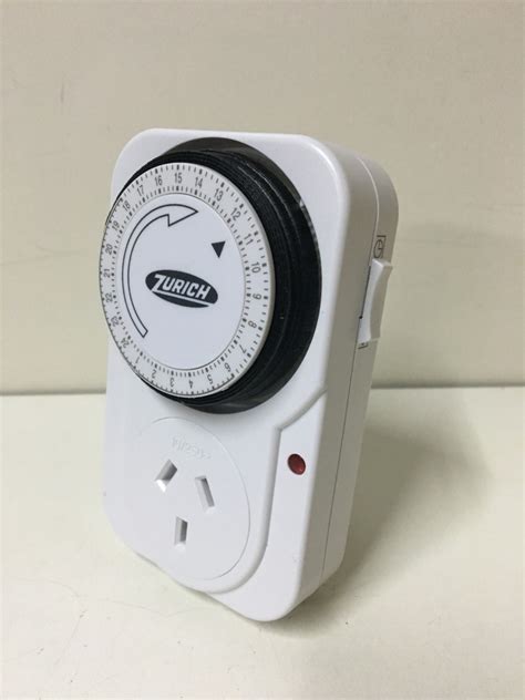 Temporizador Mecanico Analogico Programable Enchufable Timer TECNOPOINT