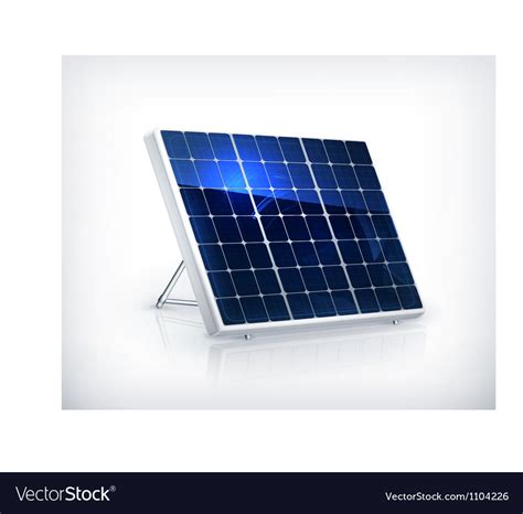 Solar panel Royalty Free Vector Image - VectorStock