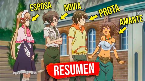 Un Otaku Viaj A Otro Mundo Y Enamor A Waifus Outbreak Company