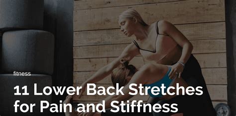 11 Lower Back Stretches For Pain And Stiffness Thumper Massager Inc