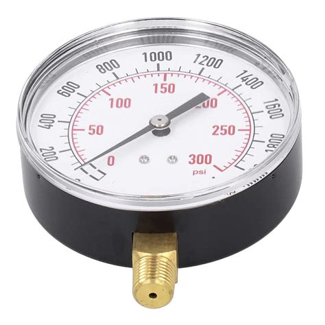 Pressure Gauge Three Times Scale Pressure Meter Dual Scale For Gas For