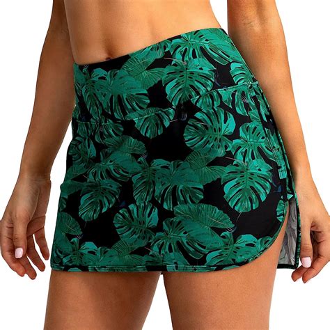 Badeshorts Damen Mit Oberteil Badehose F R Damen Baderock Mit Innenslip