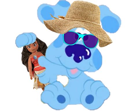 Baby Summer Blue With Moana Plush By Collegeman1998 On Deviantart