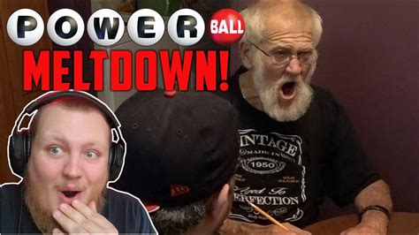 Angry Grandpas Powerball Meltdown Reaction Youtube