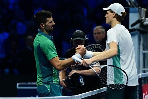 Atp Finals Live Novak Djokovic Breaks Roger Federer Record With