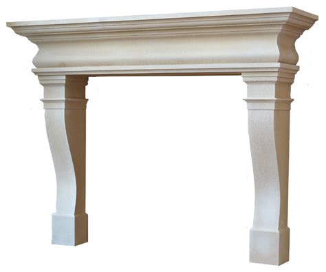 Augusta Mantel Transitional Fireplace Mantels By Distinctive