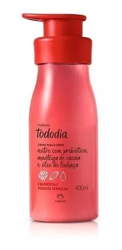 Natura Crema Corporal Tododia Frambuesa Y Pimienta Roja Mercadolibre