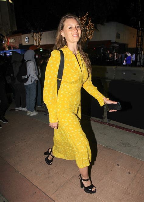 ALY MICHALKA Arrives at Ted Lasso, Season 3 Premiere at Westwood