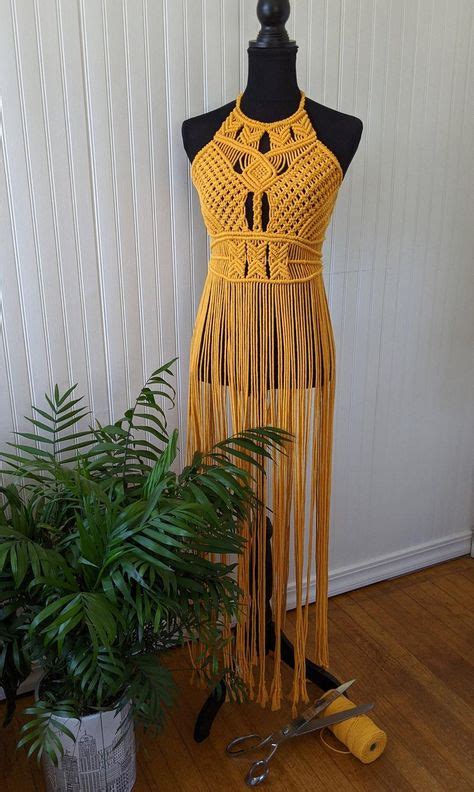 20 Macrame Clothing Ideas In 2021 Macrame Dress Macrame Clothes Macrame