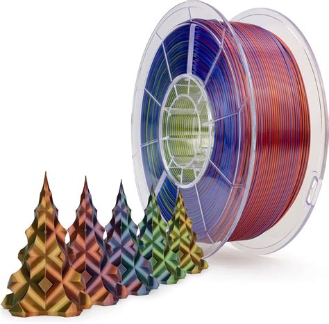 Ziro Pla Filament Triple Color Coextrusion Silk D Printer Filament