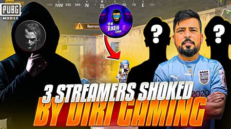 Streamers Shocked By Diri Gaming Diri Rock Streamer Shocked