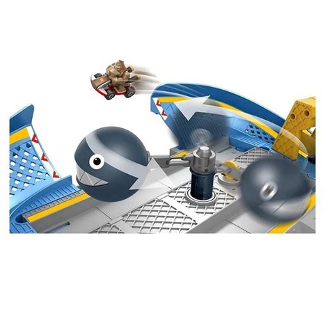 Figura Pista De Niveles Mario Kart Chain Chomp Hot Wheels Mattel Fanatic Point