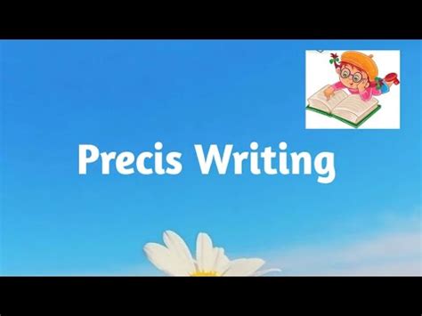 How To Write A Precis Precis Writing BA English Studymaterial