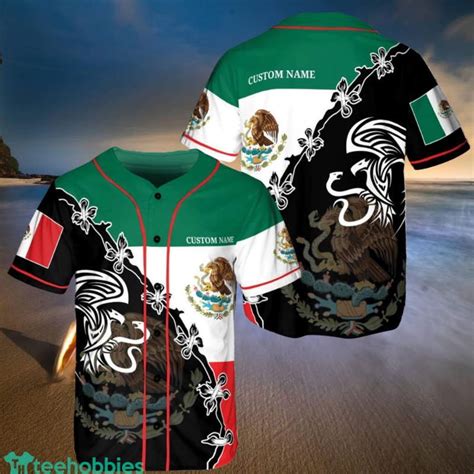 Mexico National Emblem Baseball Jerseys