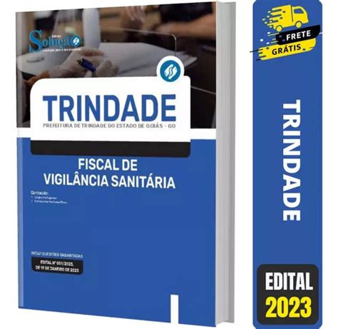 Apostila Fiscal De Vigilância Sanitária Trindade Go Frete grátis