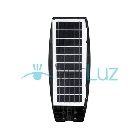 Luminaria Vial Solar Led Watt Sensor Movimiento Ip Luz Fr A W