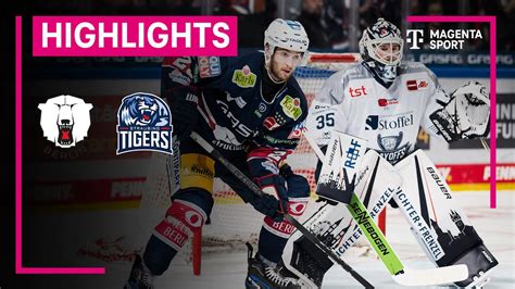 Eisbären Berlin Straubing Tigers PENNY DEL Playoffs MAGENTA SPORT