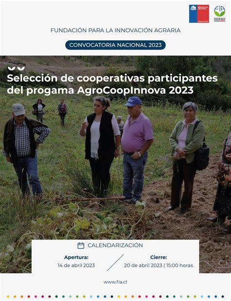 Selecci N De Cooperativas Participantes Del Programa Agrocoopinnova