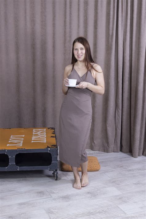 Beautiful Girl Nika Nut Strips Totally Naked And Shows Off Her Hairy Pussy Coedcherry