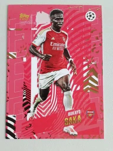 2023 24 TOPPS GOLD UEFA League Club Competitions Arsenal Londres FC