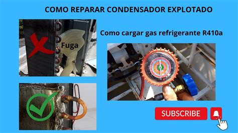 Parte 3 Como Cargar Gas Refrigerante R410a A Tu Aire Acondicionado