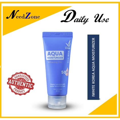 iWhite Korea Aqua Moisturizer Tube 50ML (water-based moisturizer, non ...