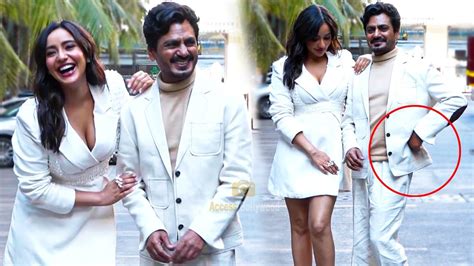 Nawazuddin Siddiqui Poses Like Neha Sharma During Promotion Of Jogira