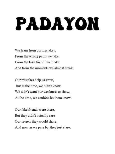 Padayon | PDF