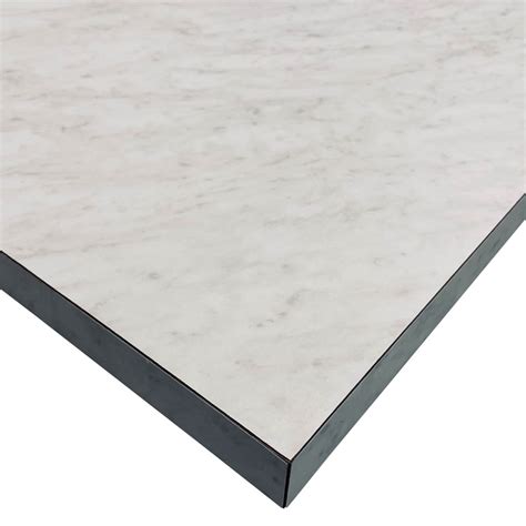 Wilsonart White Carrara Laminate Self Edge Table Designs