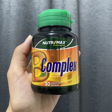 Jual Nutrimax B Complex Vitamin B Kompleks 30 Tablet Shopee Indonesia