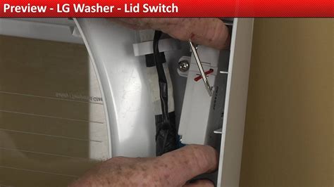 LG Washer Lid Will Not Lock Lid Switch Repair YouTube