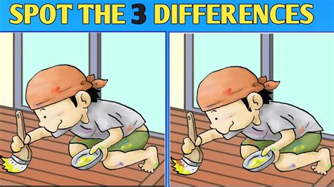 Spot The 3 Differences Youtube