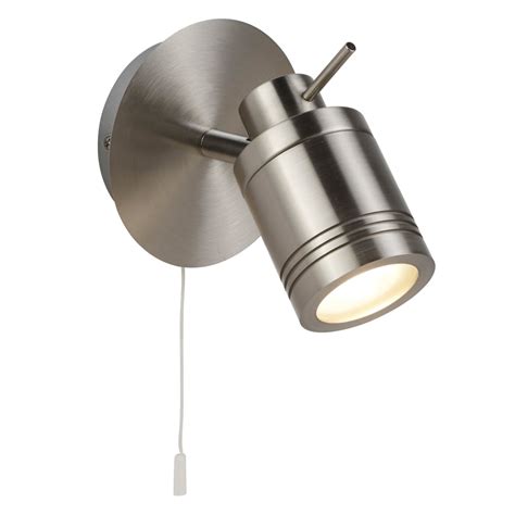 Searchlight Lighting 6601SS Samson Single Light Switched Bathroom Spot