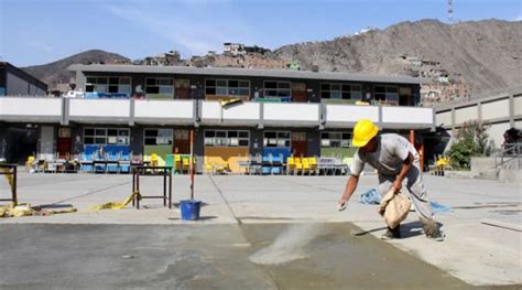 Minedu Rehabilitar Doce Colegios Con S Millones Mediante Obras Por