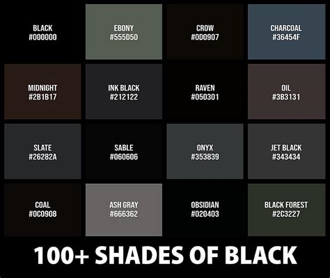 Ideal Tips About What Is The Darkest Shade Of Black : Boreal Colors
