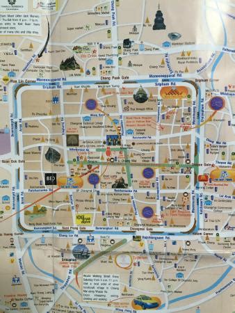 Chiang Mai Tourist Map - Infoupdate.org