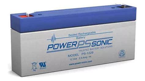 Powersonic Ups Ps 29 12 F1 De Respaldo 12 2 9 A Reemplazo Recargable