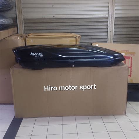 Jual Roof Box Sport 2 Hitam Glossy 170cm 650L Jakarta Pusat Hiro