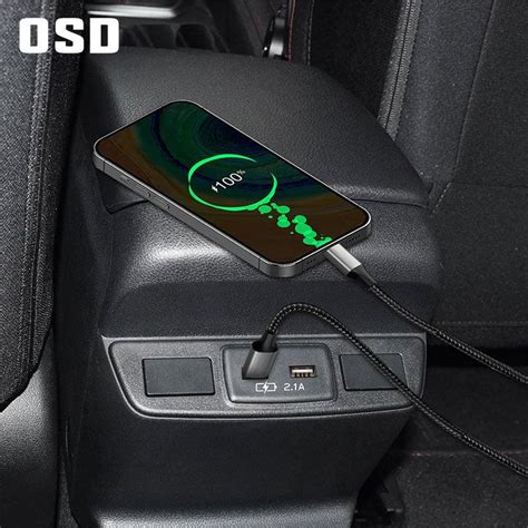 Osd Rear Seat Dual Usb Ports Fits 2022 Wrx Base Stickerfab