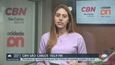 Jornal da EPTV 2ª Edição São Carlos Araraquara Moradores de