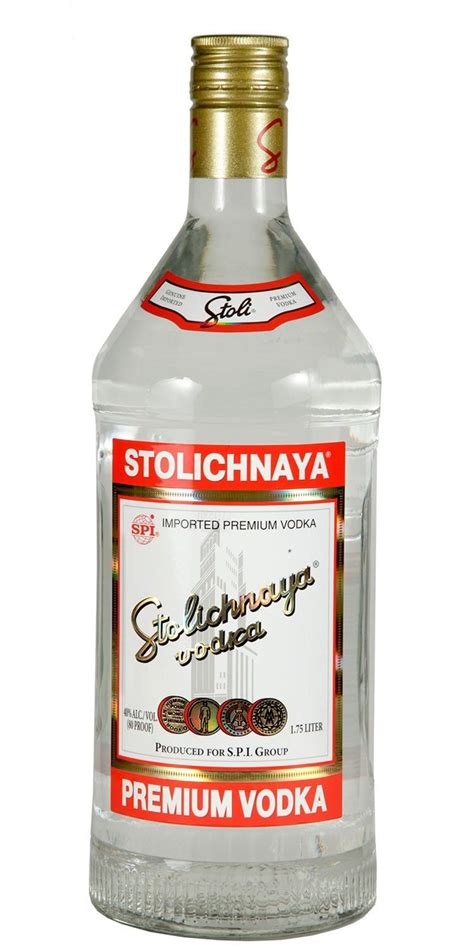 Stolichnaya Premium Vodka 1 75 L Dobra cena Największy wybór wina