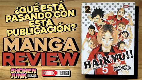 Haikyuu Tomo En Manga Review Panini Manga Youtube