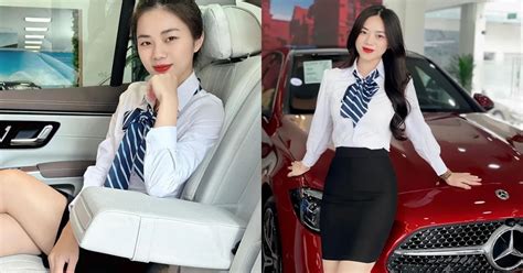 Mê mẩn với nhan sắc hot girl Đà Lạt bên xe Mercedes Benz Người đẹp Việt Giải Trí