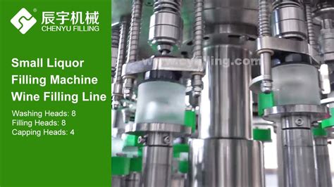 Small Bottle Liquor Filling Machine Wine Filling Production Line