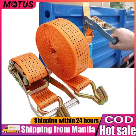 M Cm T Heavy Duty Tie Down Cargo Strap Luggage Lashing Strong