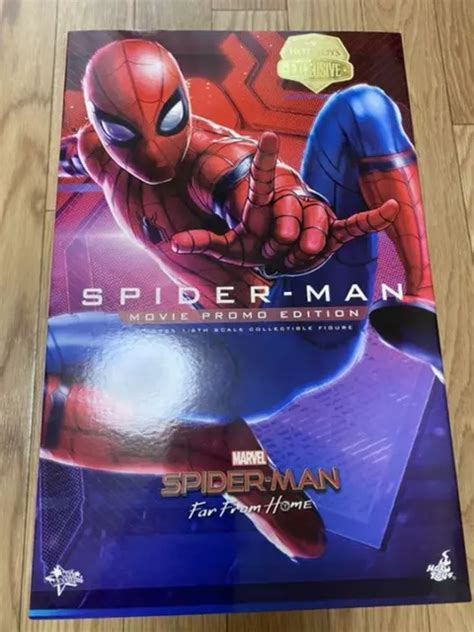 Figurine Hot Toys Spiderman Far From Home Movie Promo Edition Mms Eur Picclick Fr
