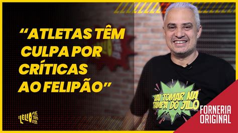 ATLETAS TÊM CULPA POR CRÍTICAS AO FELIPÃO LÉLIO METRALHA YouTube