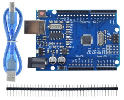 Otronic Arduino Uno R3 Kompatibel Inkl Usb Kabel Und Header Pins Otronic