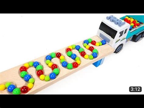 Marble Run Race Marbles Load In Dump Truck S Type Wooden Marble Run