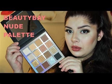 NEW BEAUTYBAY NUDE PALETTE REVIEW YouTube